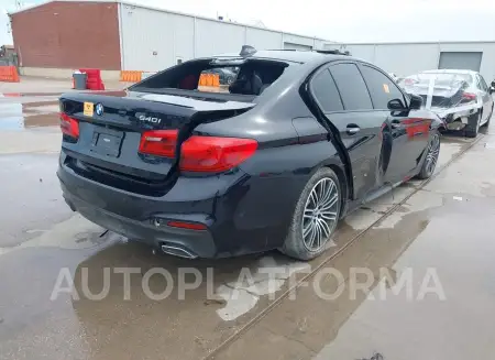 BMW 540I 2018 vin WBAJE5C52JWA95315 from auto auction Iaai