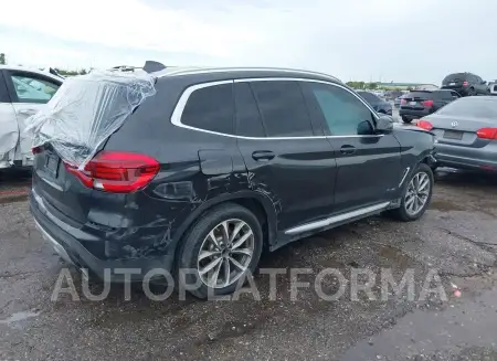 BMW X3 2018 vin 5UXTR9C54JLC73135 from auto auction Iaai