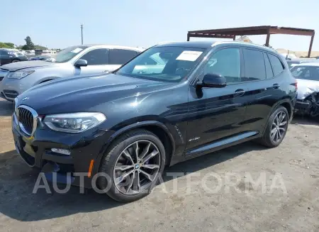 BMW X3 2018 vin 5UXTR9C58JLC74935 from auto auction Iaai