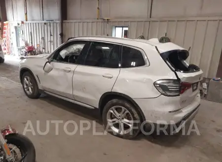 BMW X3 2021 vin 5UXTY5C00M9H34462 from auto auction Iaai