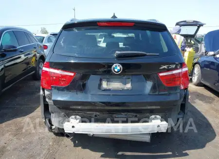 BMW X3 2017 vin 5UXWZ7C34H0X39414 from auto auction Iaai