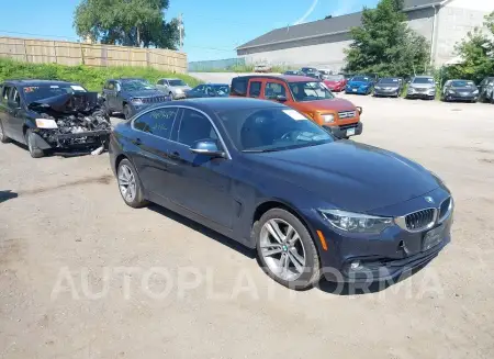 BMW 4 SERIES 2019 vin WBA4J3C5XKBL06294 from auto auction Iaai