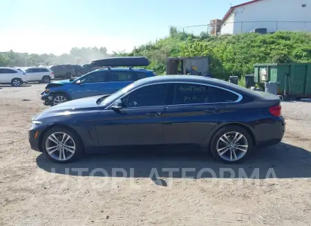 BMW 4 SERIES 2019 vin WBA4J3C5XKBL06294 from auto auction Iaai