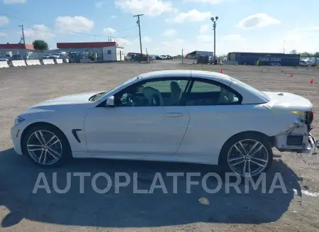 BMW 440I 2018 vin WBA4Z7C56JED47621 from auto auction Iaai