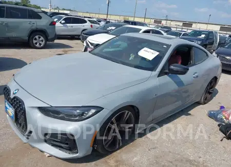 BMW 430I 2023 vin WBA53AP03PCL18256 from auto auction Iaai