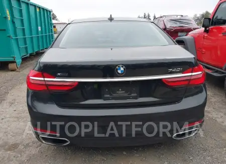 BMW 740I 2017 vin WBA7E4C38HGV23313 from auto auction Iaai