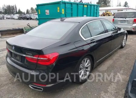 BMW 740I 2017 vin WBA7E4C38HGV23313 from auto auction Iaai