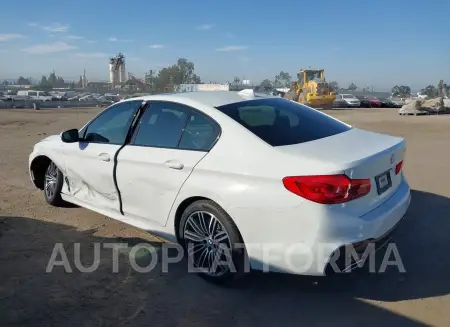 BMW 540I 2019 vin WBAJE5C56KWA98686 from auto auction Iaai