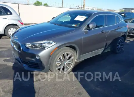 BMW X2 2020 vin WBXYJ1C01L5P12741 from auto auction Iaai