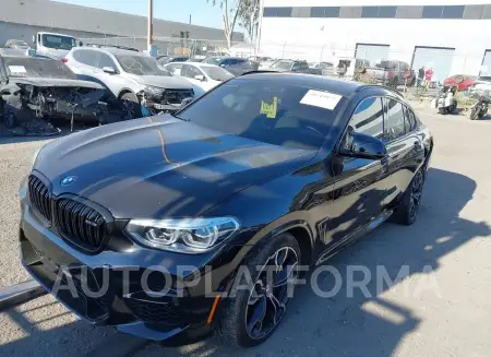 BMW X4 M 2020 vin 5YMUJ0C09LLU67308 from auto auction Iaai