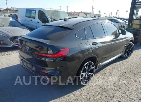 BMW X4 M 2020 vin 5YMUJ0C09LLU67308 from auto auction Iaai