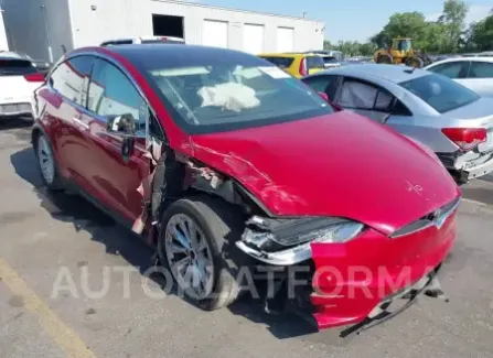 Tesla Model X 2017 2017 vin 5YJXCDE2XHF076197 from auto auction Iaai