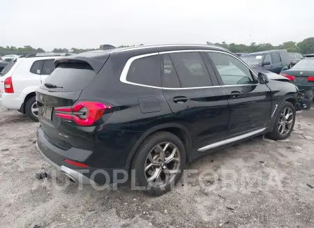 BMW X3 2022 vin 5UX43DP06N9L90870 from auto auction Iaai