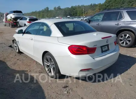 BMW 430I 2018 vin WBA4Z3C52JEC57651 from auto auction Iaai