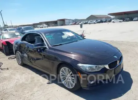 BMW 428I 2016 2016 vin WBA3V7C55G5A26279 from auto auction Iaai