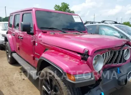 Jeep Wrangler 2024 2024 vin 1C4RJXP69RW323870 from auto auction Iaai