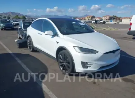 Tesla Model X 2017 2017 vin 5YJXCBE49HF051801 from auto auction Iaai