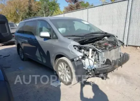 Toyota Sienna 2017 2017 vin 5TDDZ3DC5HS166231 from auto auction Iaai