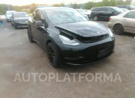 Tesla Model Y 2021 2021 vin 5YJYGAEE1MF185966 from auto auction Iaai