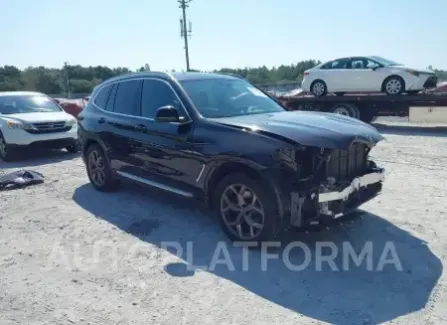 BMW X3 2022 2022 vin 5UX53DP05N9J05094 from auto auction Iaai