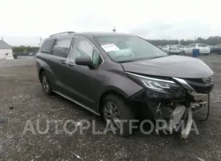 Toyota Sienna 2022 2022 vin 5TDKRKEC5NS088688 from auto auction Iaai