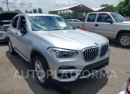 BMW X3 2020 2020 vin 5UXTY3C01LLU72809 from auto auction Iaai