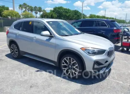 BMW X1 2021 2021 vin WBXJG7C04M5T72666 from auto auction Iaai