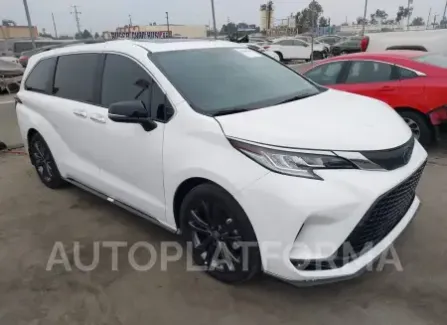 Toyota Sienna 2024 2024 vin 5TDCRKEC4RS183088 from auto auction Iaai