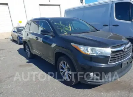 Toyota Highlander 2015 2015 vin 5TDJKRFH7FS077163 from auto auction Iaai