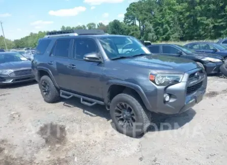 Toyota 4 Runner 2017 2017 vin JTEBU5JR0H5439345 from auto auction Iaai