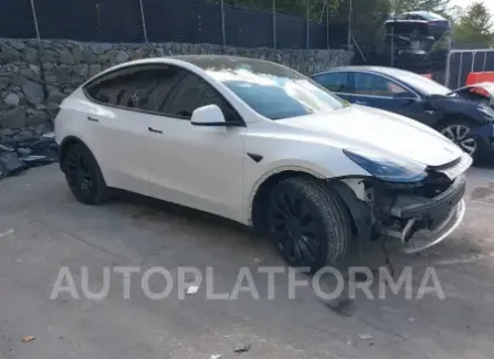 Tesla Model Y 2022 2022 vin 7SAYGDEF8NF308726 from auto auction Iaai