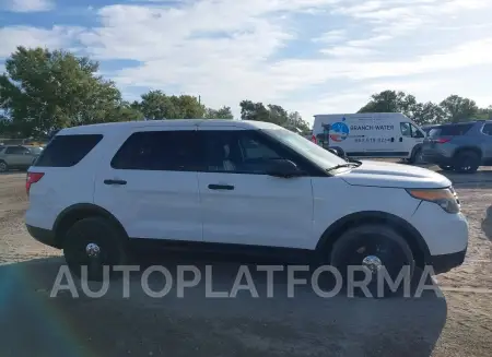 FORD UTILITY POLICE INTERCEPTOR 2015 vin 1FM5K8AR8FGA66318 from auto auction Iaai