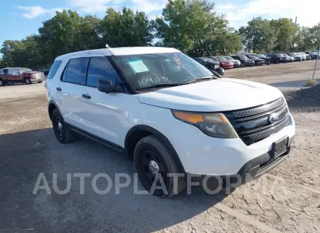 Ford UTILITY POLICE INTERCEPTOR 2015 2015 vin 1FM5K8AR8FGA66318 from auto auction Iaai