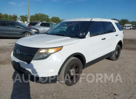 FORD UTILITY POLICE INTERCEPTOR 2015 vin 1FM5K8AR8FGA66318 from auto auction Iaai