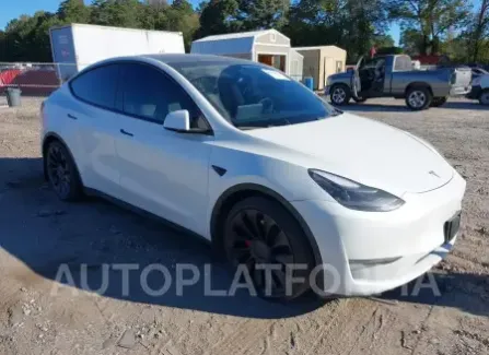 Tesla Model Y 2022 2022 vin 7SAYGDEF8NF532014 from auto auction Iaai