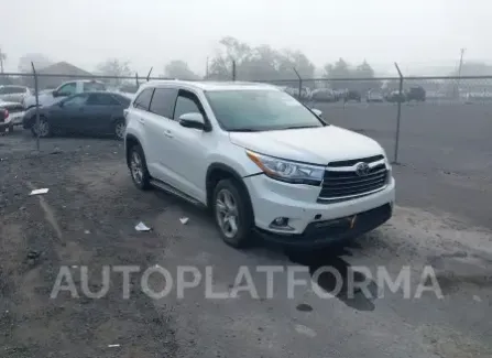 Toyota Highlander 2015 2015 vin 5TDDKRFH2FS140599 from auto auction Iaai