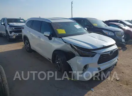 Toyota Highlander 2021 2021 vin 5TDGZRAH1MS525603 from auto auction Iaai