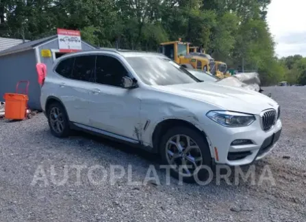 BMW X3 2021 2021 vin 5UXTY5C08M9F57563 from auto auction Iaai