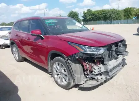 Toyota Highlander 2021 2021 vin 5TDYARAH9MS006701 from auto auction Iaai