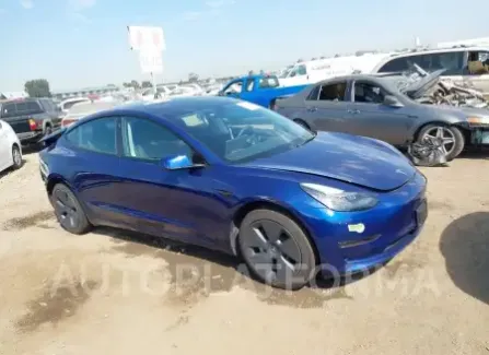 Tesla Model 3 2022 2022 vin 5YJ3E1EA2NF318717 from auto auction Iaai