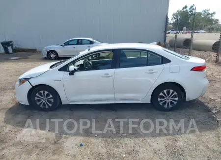 TOYOTA COROLLA 2021 vin JTDEAMDE9MJ032400 from auto auction Iaai