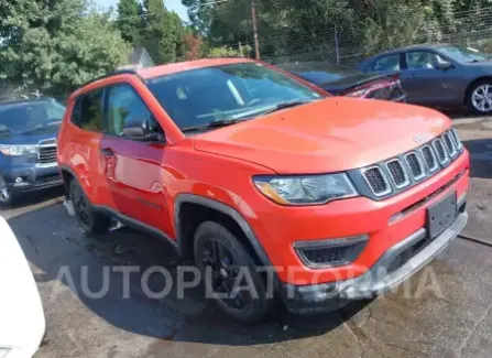 Jeep Compass 2018 2018 vin 3C4NJCAB0JT214981 from auto auction Iaai