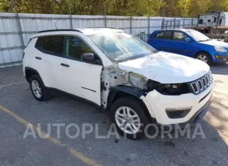 Jeep Compass 2019 2019 vin 3C4NJDAB0KT716218 from auto auction Iaai