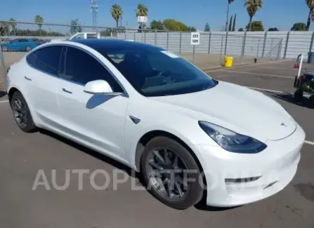 Tesla Model 3 2020 2020 vin 5YJ3E1EAXLF740070 from auto auction Iaai