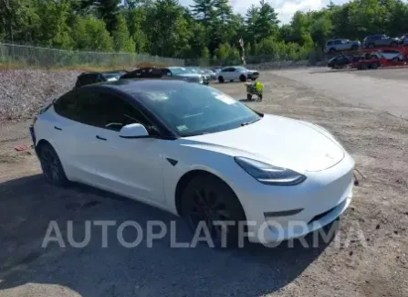 Tesla Model 3 2018 2018 vin 5YJ3E1EB4JF151506 from auto auction Iaai