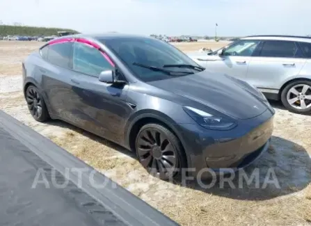 Tesla Model Y 2021 2021 vin 5YJYGDEF2MF141002 from auto auction Iaai