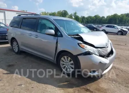 Toyota Sienna 2017 2017 vin 5TDDZ3DC7HS170300 from auto auction Iaai