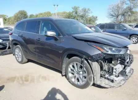 Toyota Highlander 2021 2021 vin 5TDDZRBHXMS099105 from auto auction Iaai