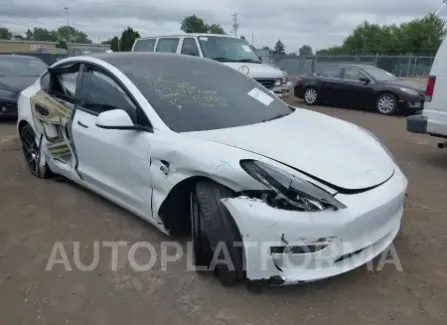 Tesla Model 3 2023 2023 vin 5YJ3E1EC0PF506852 from auto auction Iaai