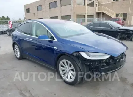 Tesla Model X 2016 2016 vin 5YJXCBE22GF002095 from auto auction Iaai